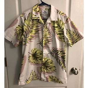 28 Palms Relaxed Fit Tropical Men's Shirt - Size Medium